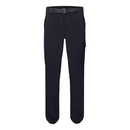 L712 Stretch Lightweight Cuffed Trousers Black Short