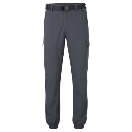 L712 Stretch Lightweight Cuffed Trousers Metal Grey Short