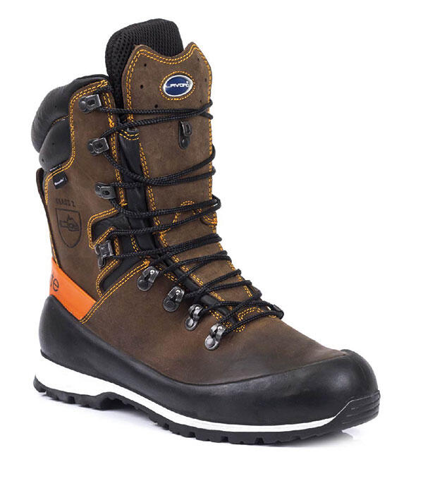 Lavoro Elite Forestry Chainsaw Boot Brown