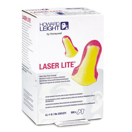 Honeywell Laser Lite Ls500 Uncorded Ear Plugs Dispenser Refill Yellow