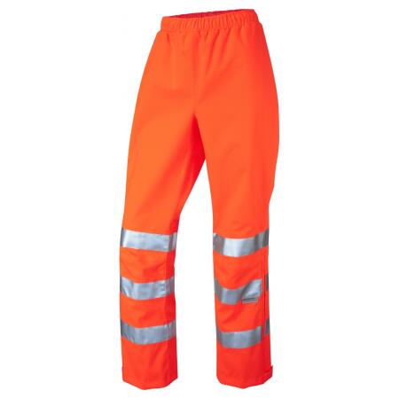 LEO Workwear HANNAFORD ISO 20471 Cl 2 Breathable Women's Overtrouser HV ORANGE
