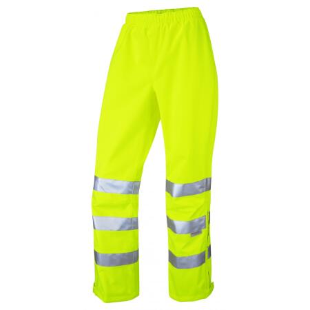 LEO Workwear HANNAFORD ISO 20471 Cl 2 Breathable Women's Overtrouser HV YELLOW