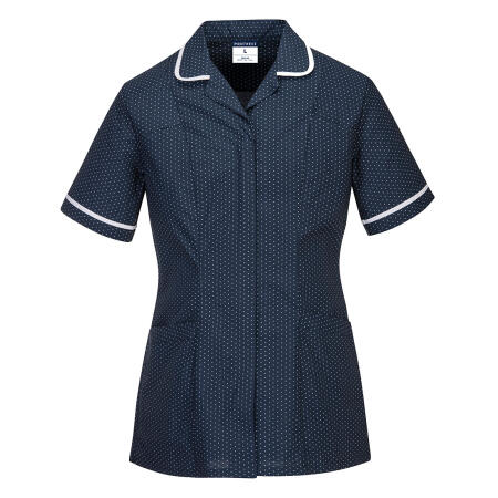 Portwest LW19 Stretch Classic Care Home Tunic Navy