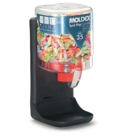 Moldex 7825 Spark-Plug Small Ear Plugs Dispenser Clear