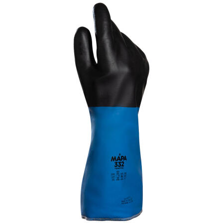 Mapa Temp-Tec 332 Gauntlet Gloves Black/Blue
