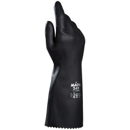 Mapa Ultraneo 341 Gauntlet Gloves Black