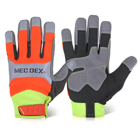 Functional Plus Impact Mechanics Glove Orange / Saturn Yellow