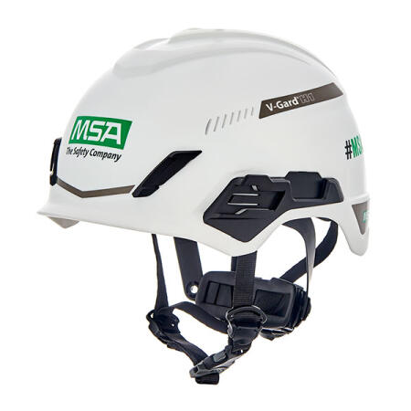 Msa V-Gard H1 Tri-Vented Safety Helmet White