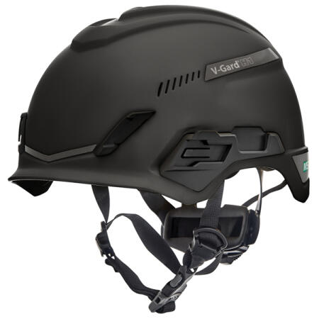 Msa V-Gard H1 Tri-Vented Safety Helmet Black