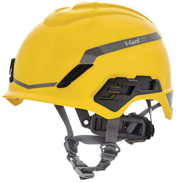 Msa V-Gard H1 Non Vented Safety Helmet Yellow