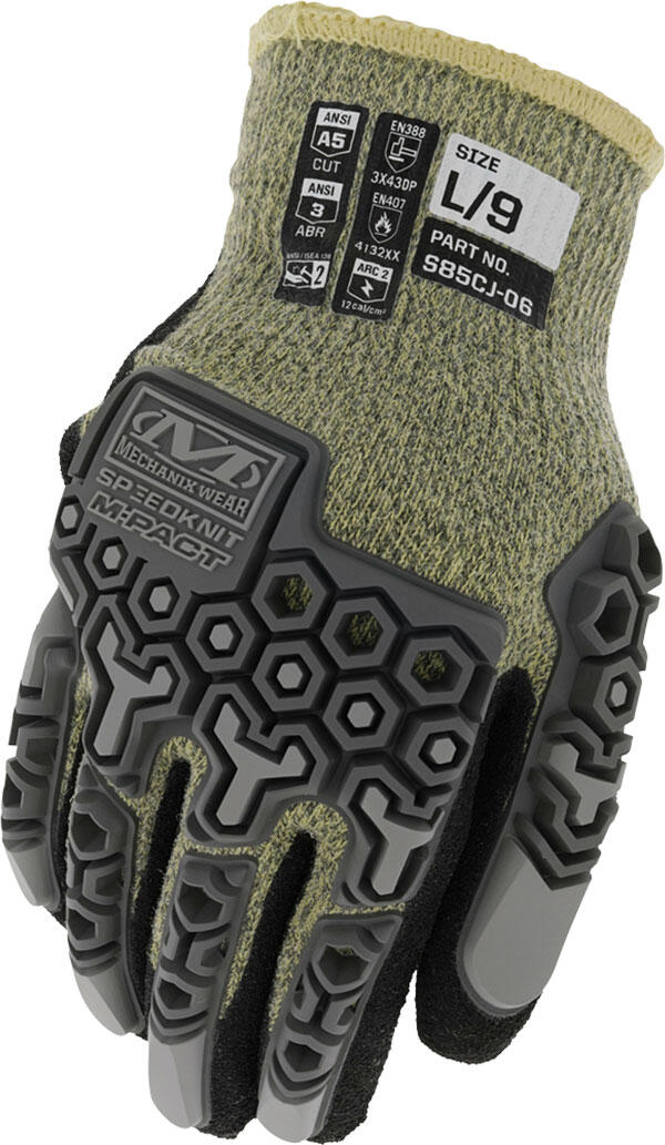 Speedknit M-Pact Arc Flash Glove Green