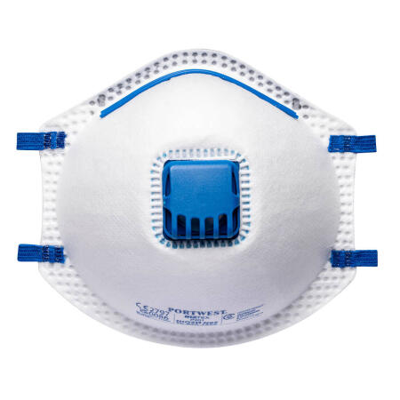 P201 FFP2 Valved Respirator (Pk10) White
