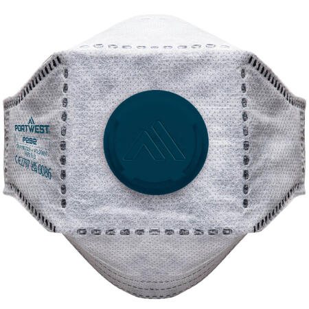 P292 EAGLE FFP2 Valved Carbon Fold Flat Respirator (Pk10) White