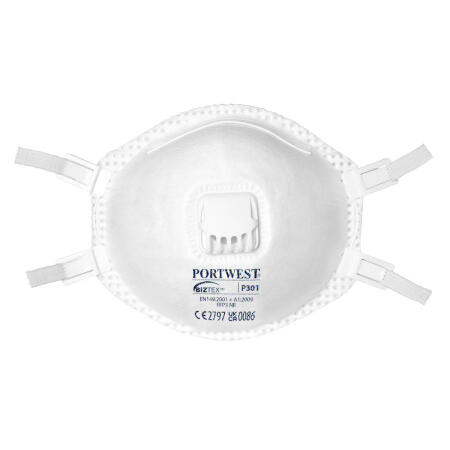 P301 FFP3 Valved Respirator (Pk10) White