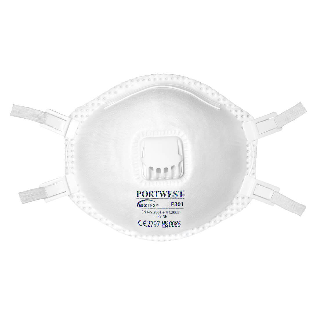 P301 FFP3 Valved Respirator (Pk10) White
