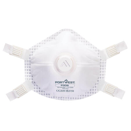 P306 FFP3 Ultimate Valved Reusable Respirator (Pk5) White