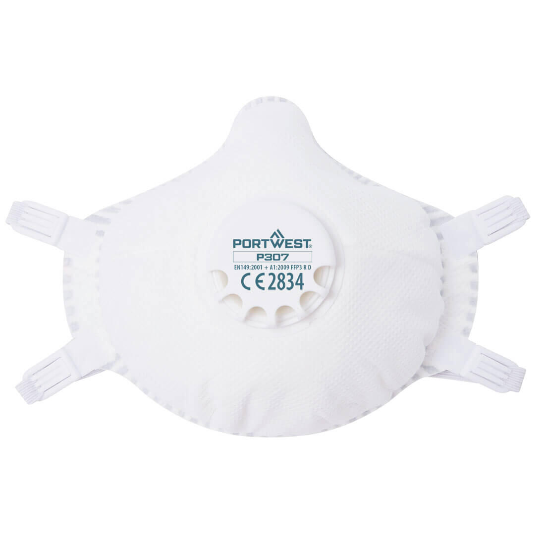 P307 FFP3 Ultimate Reusable Compact Respirator (Pk5) White