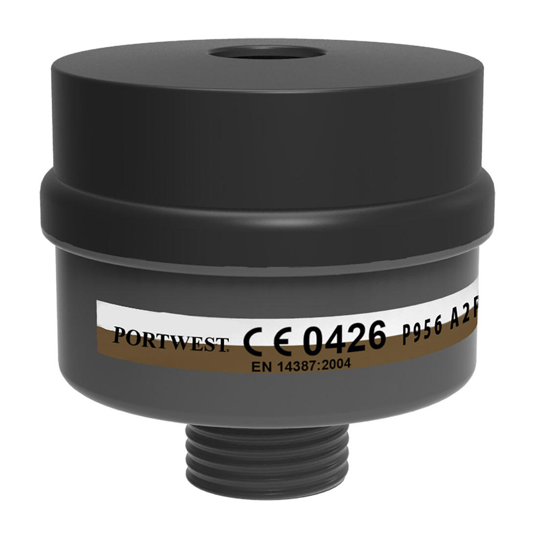 P956 A2P3 Combination Filter Universal Thread (Pk4) Black