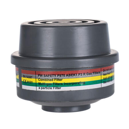 P970 ABEK1P3 Combination Filter Special Thread Connection (Pk4) Grey