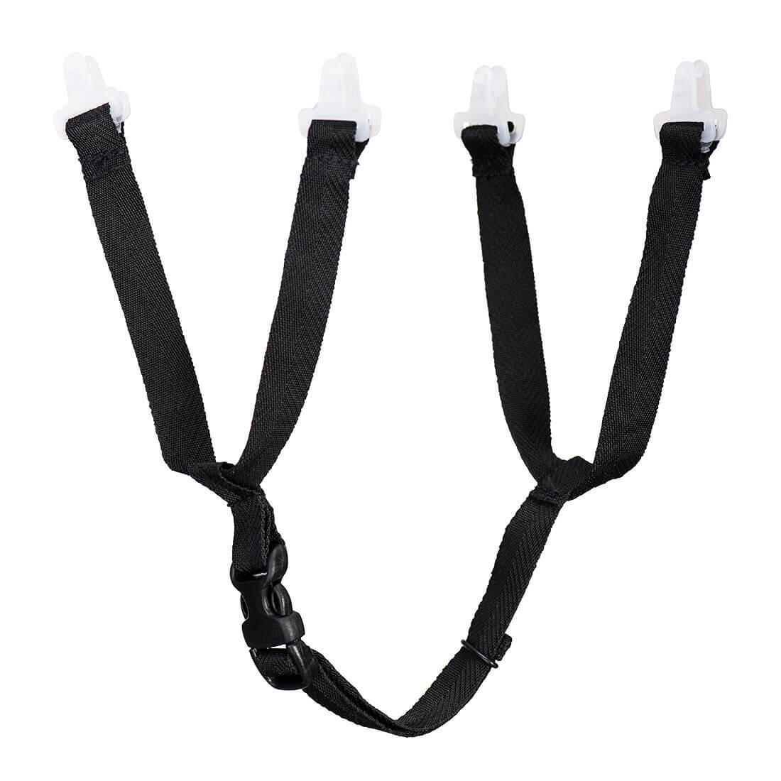 PA11 Chin Strap 4 Work Safe (PK5) Black