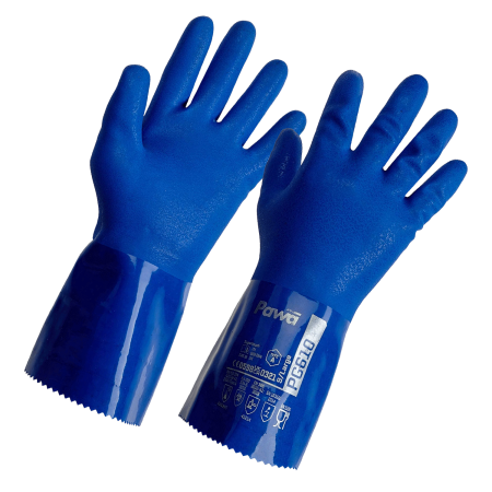 Pawa Blue Pawa PG610 Type A Chemical Resistant Gloves