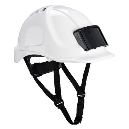PB55 Endurance Badge Holder Helmet White