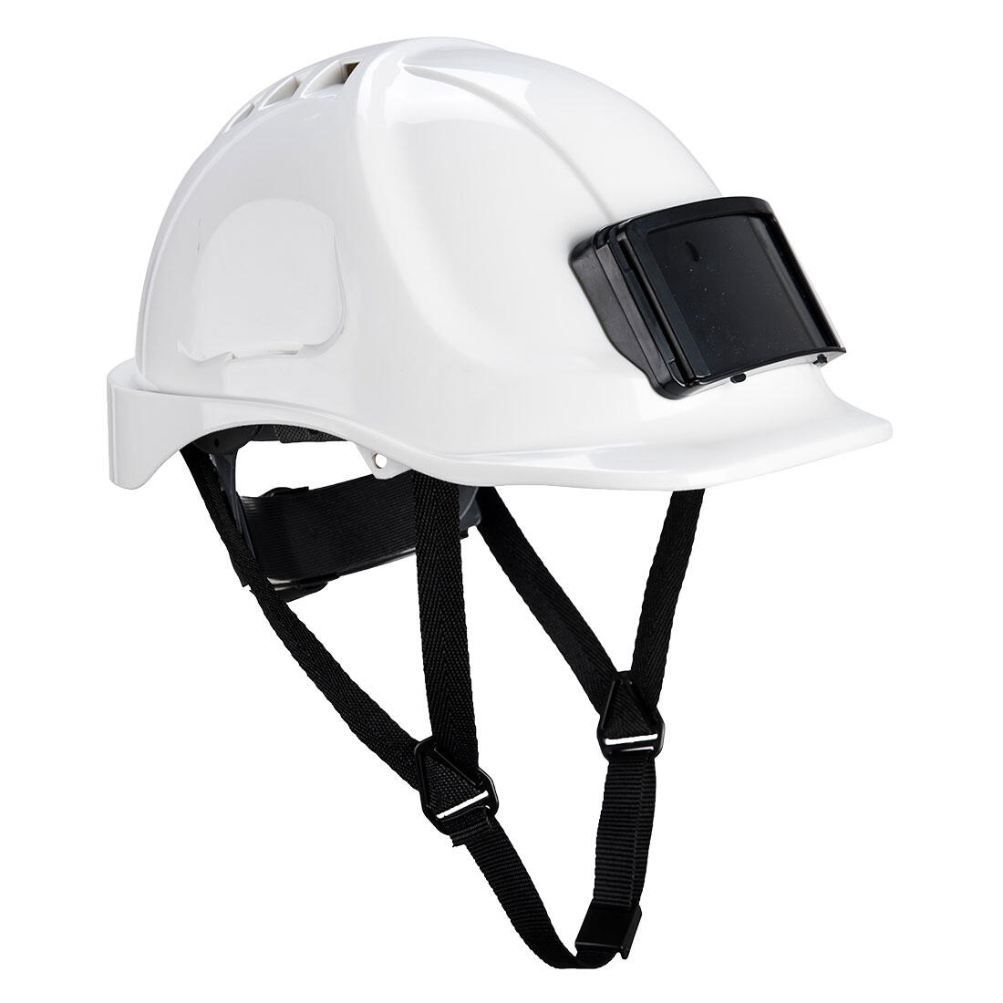 PB55 Endurance Badge Holder Helmet White
