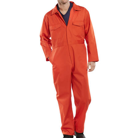Beeswift Boilersuit Orange