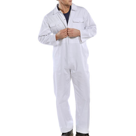Beeswift Boilersuit White