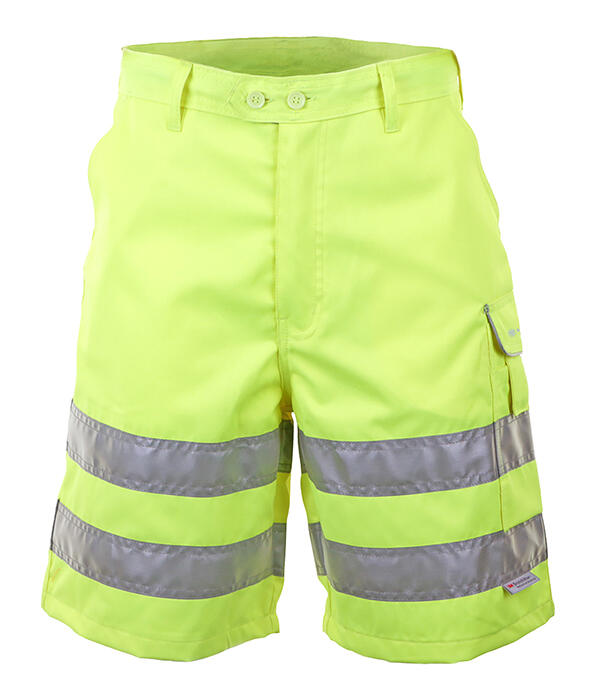 Beeswift Hi-Vis Shorts Saturn Yellow
