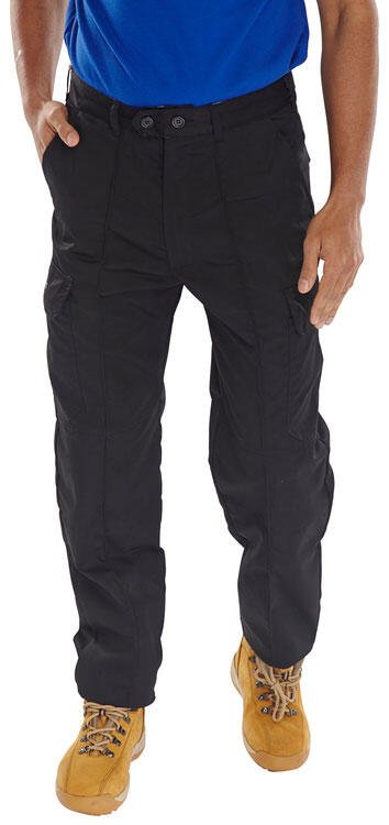Beeswift Super Drivers Trousers Black