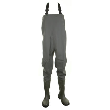 Dunlop Pvc Chest Wader Green