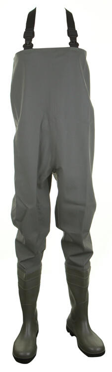 Dunlop Pvc Chest Wader Green