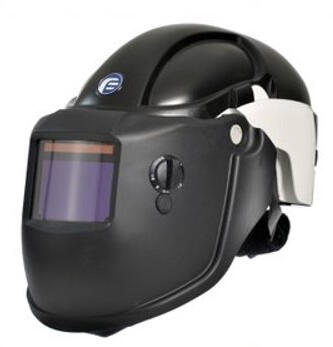 Pureflo Welding Papr With Hard Hat Black