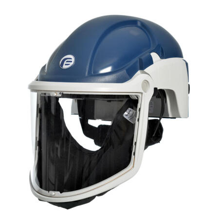 Pureflo Pf3000 Hard Hat Papr Clear Visor Blue