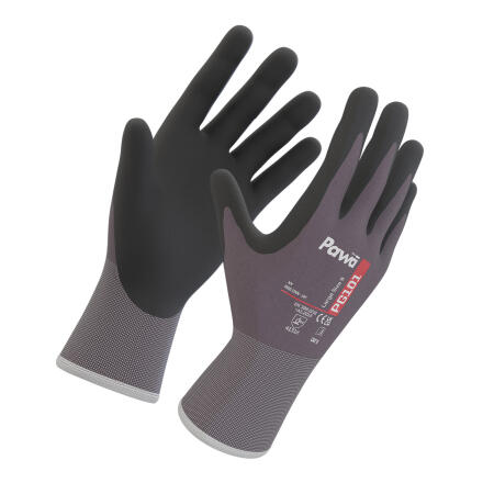 Pawa Grey/Black Pawa PG101 Gloves