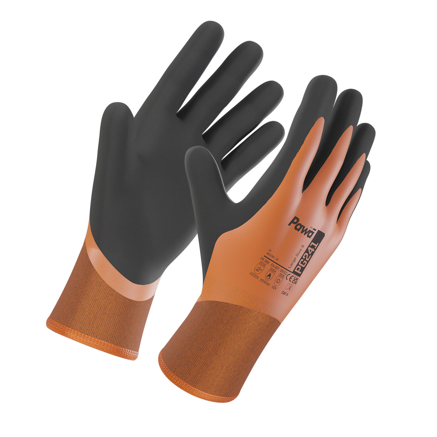 Pawa Orange Pawa PG241 Gloves