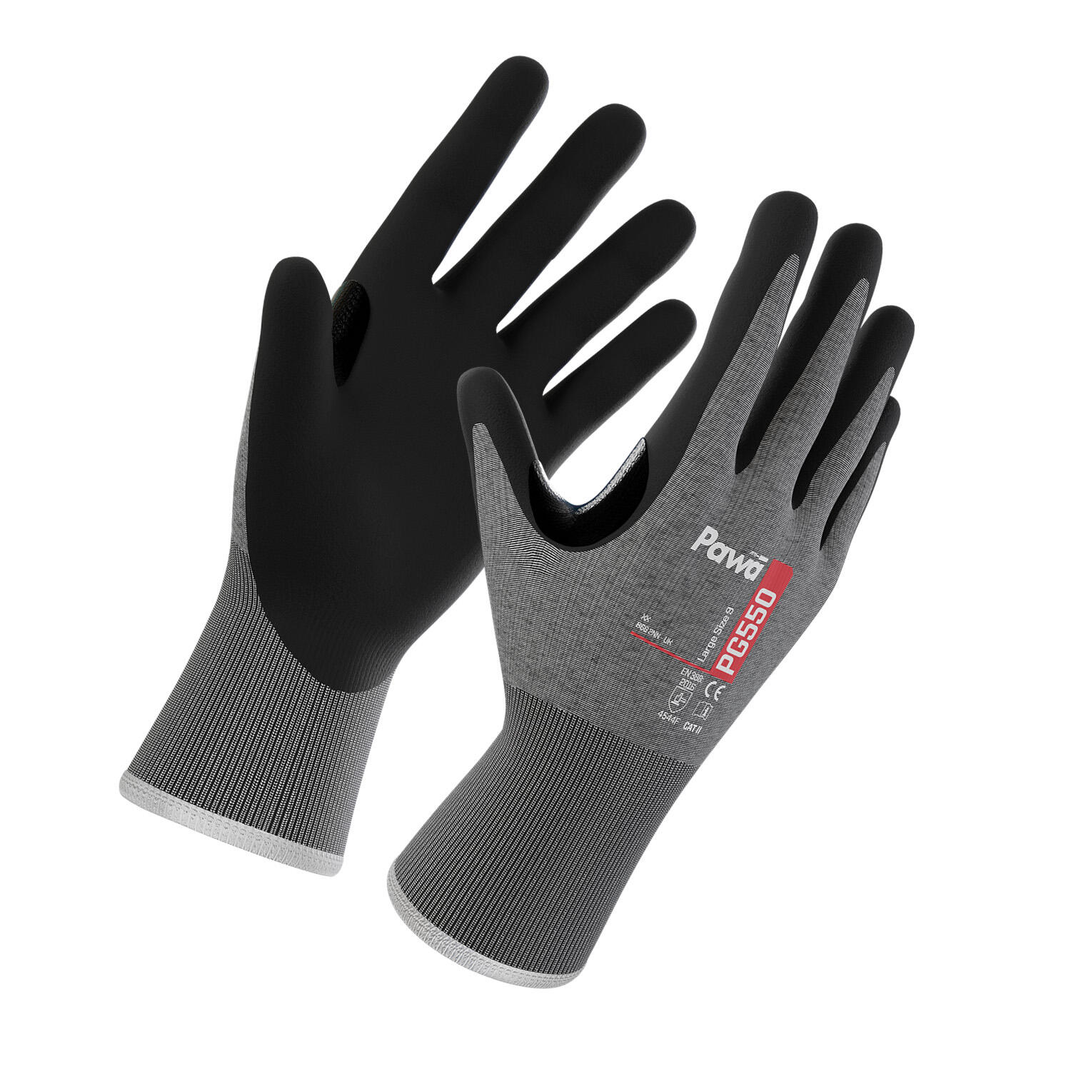 Pawa Grey Pawa PG550 Gloves