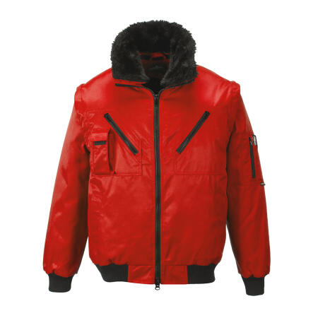 PJ10 Pilot Jacket Red