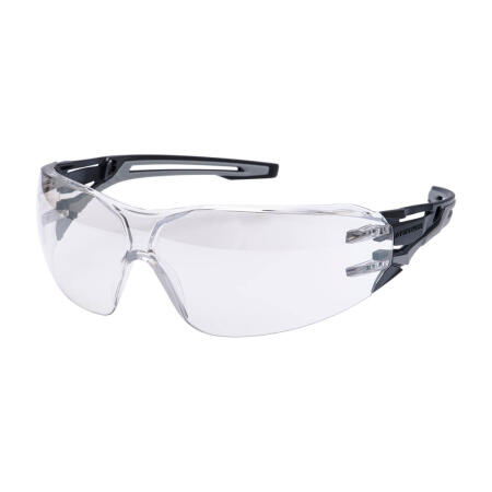 PR01 Anthracite Wraparound Safety Glasses Mirror (Indoor/Outdoor)