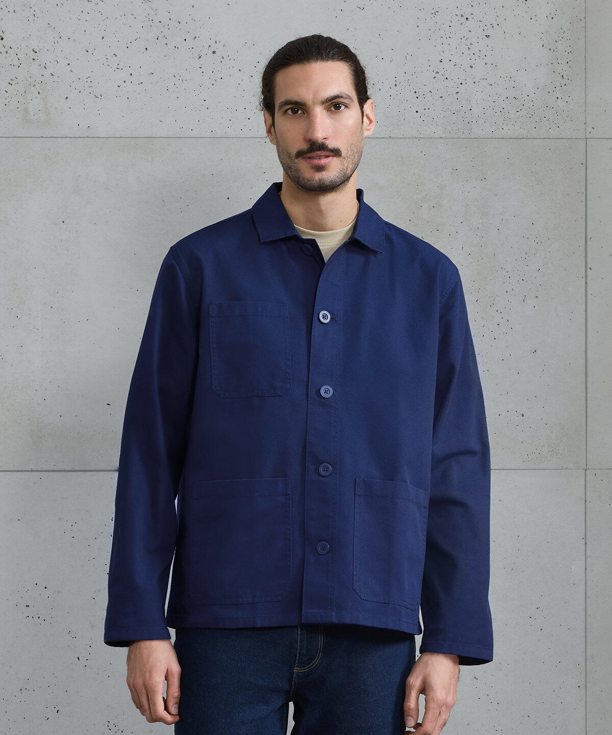 PR022 ‘Utility 2.0’ chore jacket Blue - Image 2