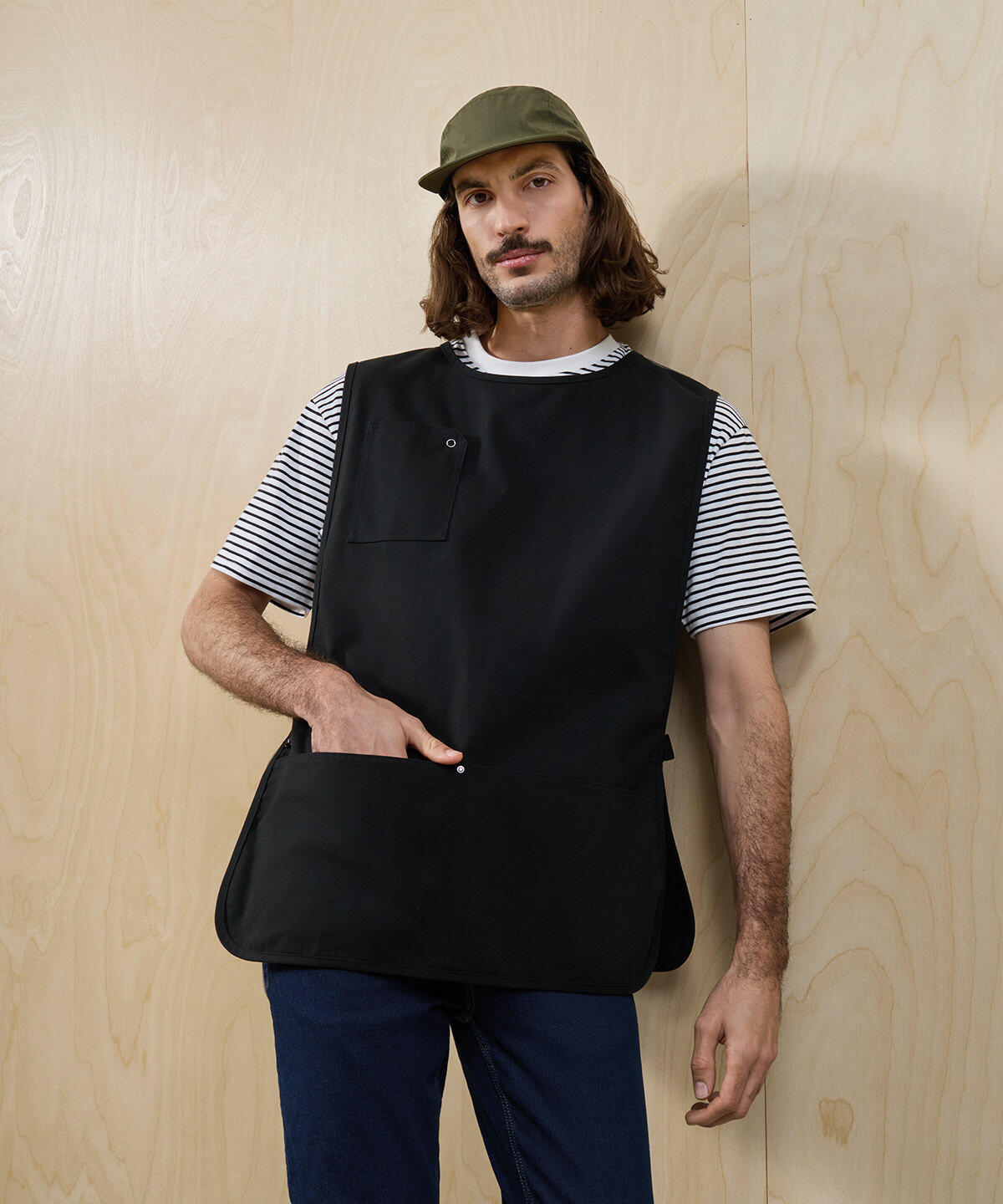 PR024 ‘Utility 2.0’ vest apron Black - Image 2