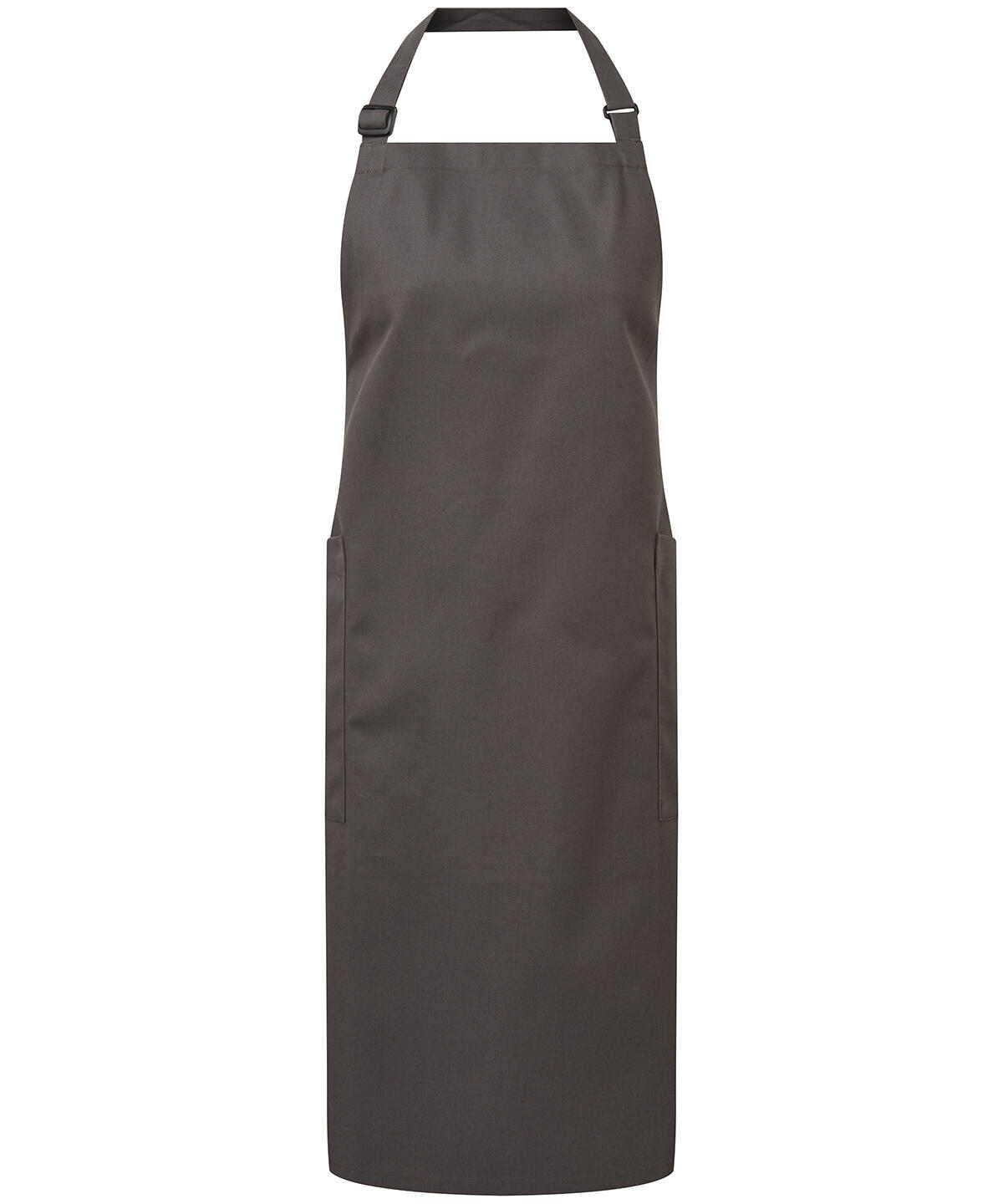 Premier PR120 Recycled Polyester & Organic Cotton Apron Grey