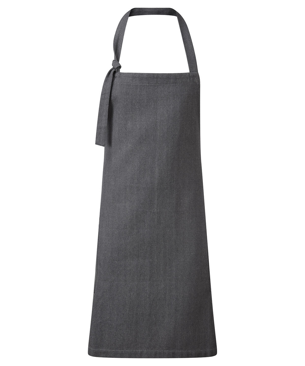 Premier PR122 ‘Regenerate’ Bib Apron Grey