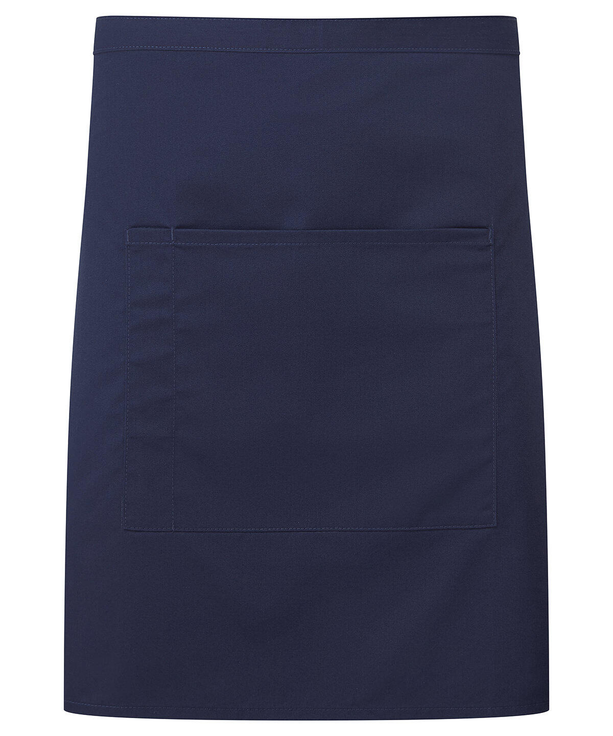 Premier PR141 ‘Colours collection’ mid-length pocket apron Blue
