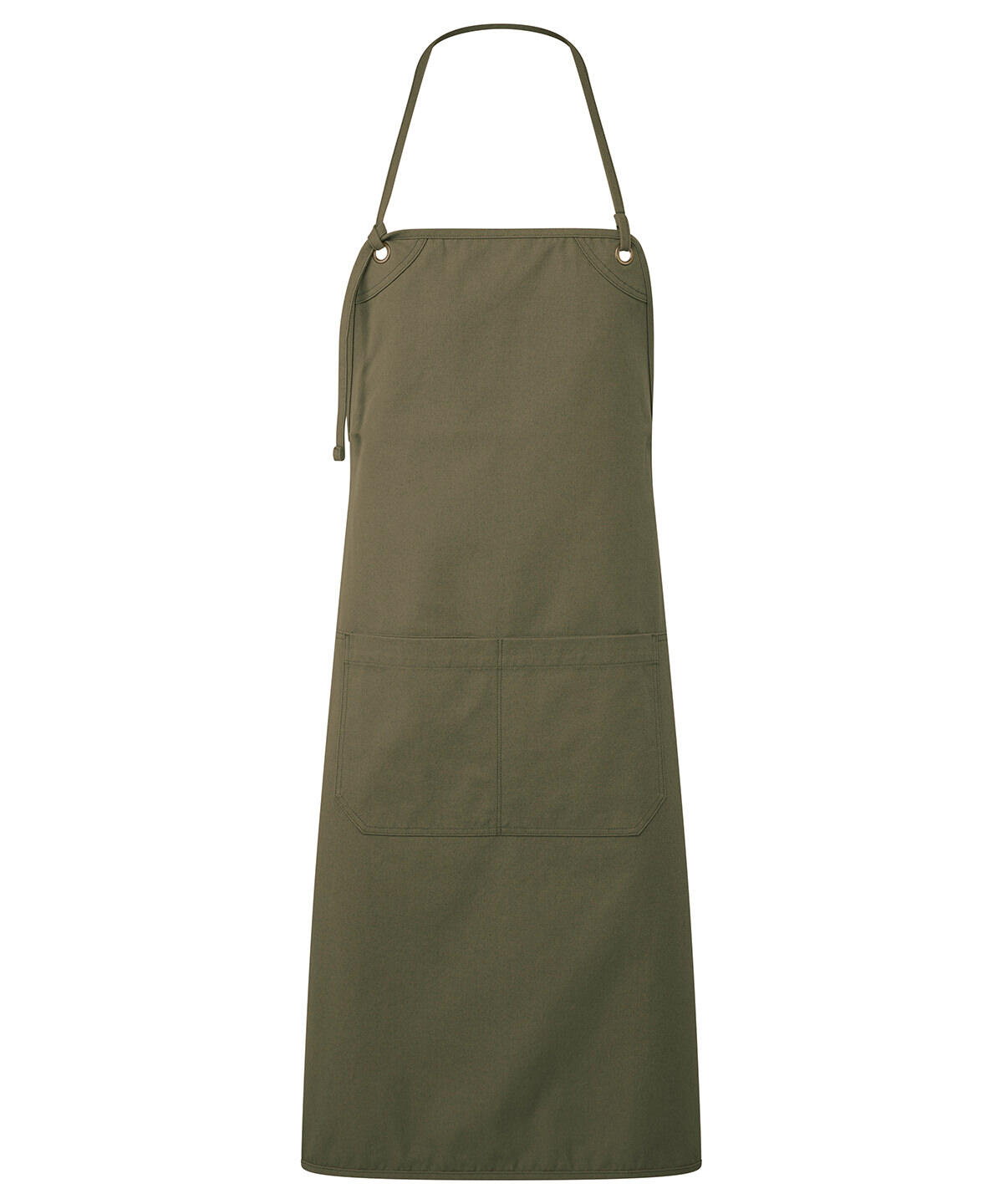 Premier PR181 ‘Artisan’s choice’ double-pocket canvas apron Green