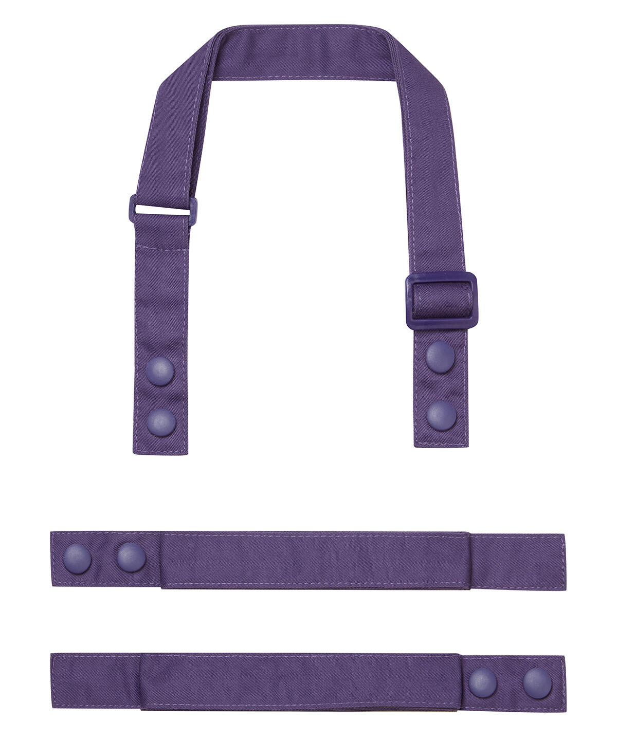 Premier PR191 ‘Swap & Pop’ Customisable Apron – Straps Purple