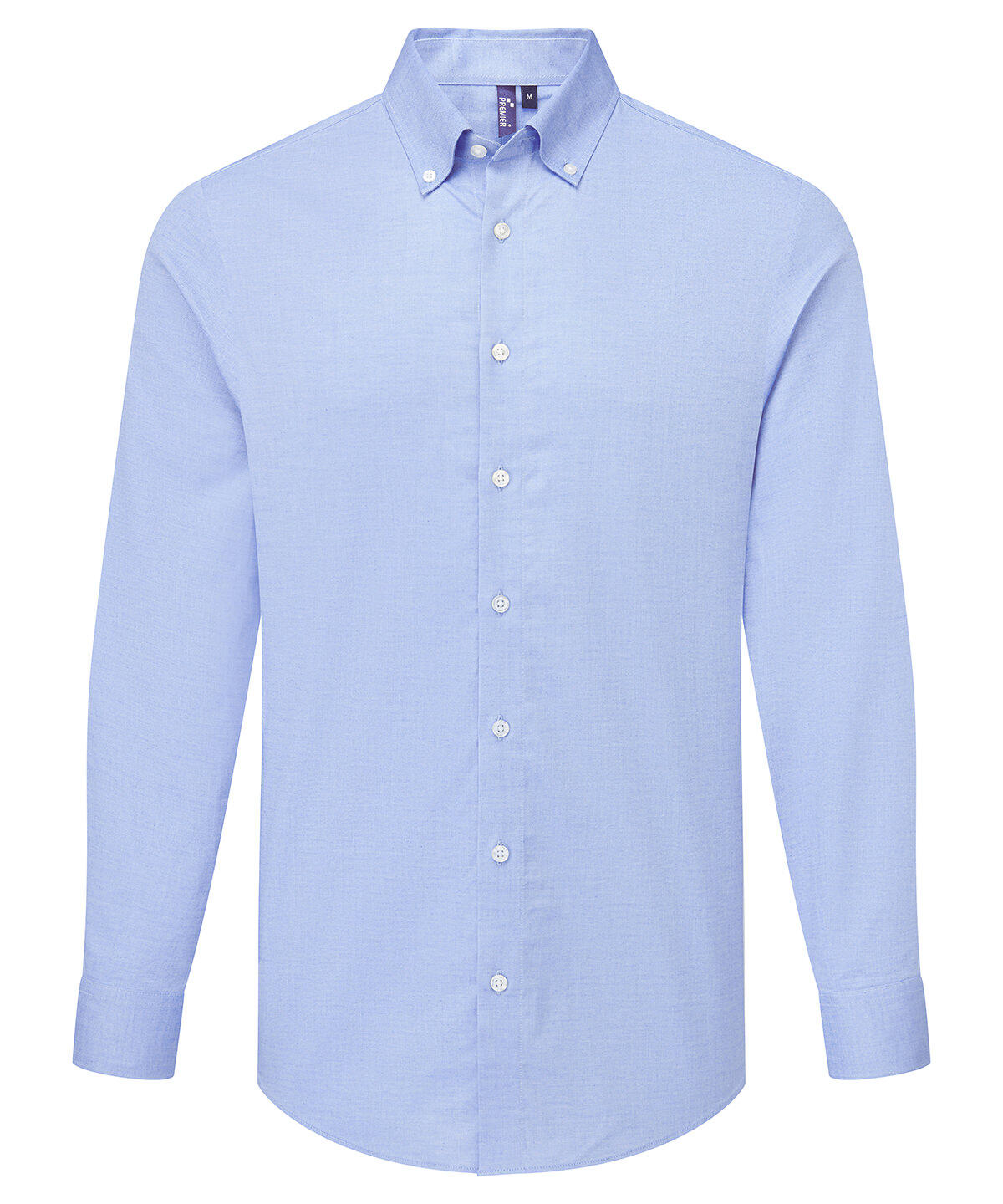 Premier PR284 ‘Supreme’ Oxford long sleeve shirt Blue