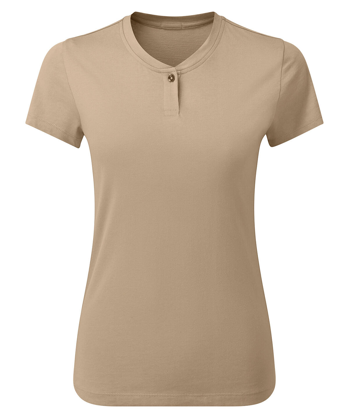 Premier PR319 Women’s Cotton Rich‘Comis’ Tee Brown