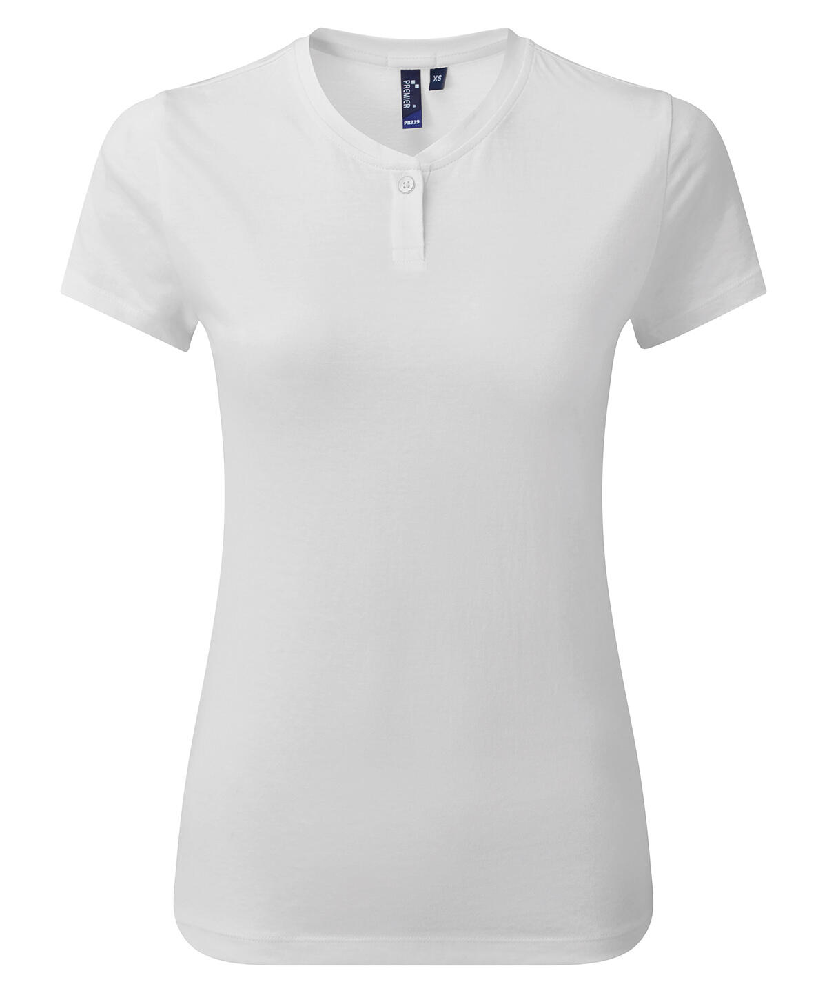 Premier PR319 Women’s Cotton Rich‘Comis’ Tee White